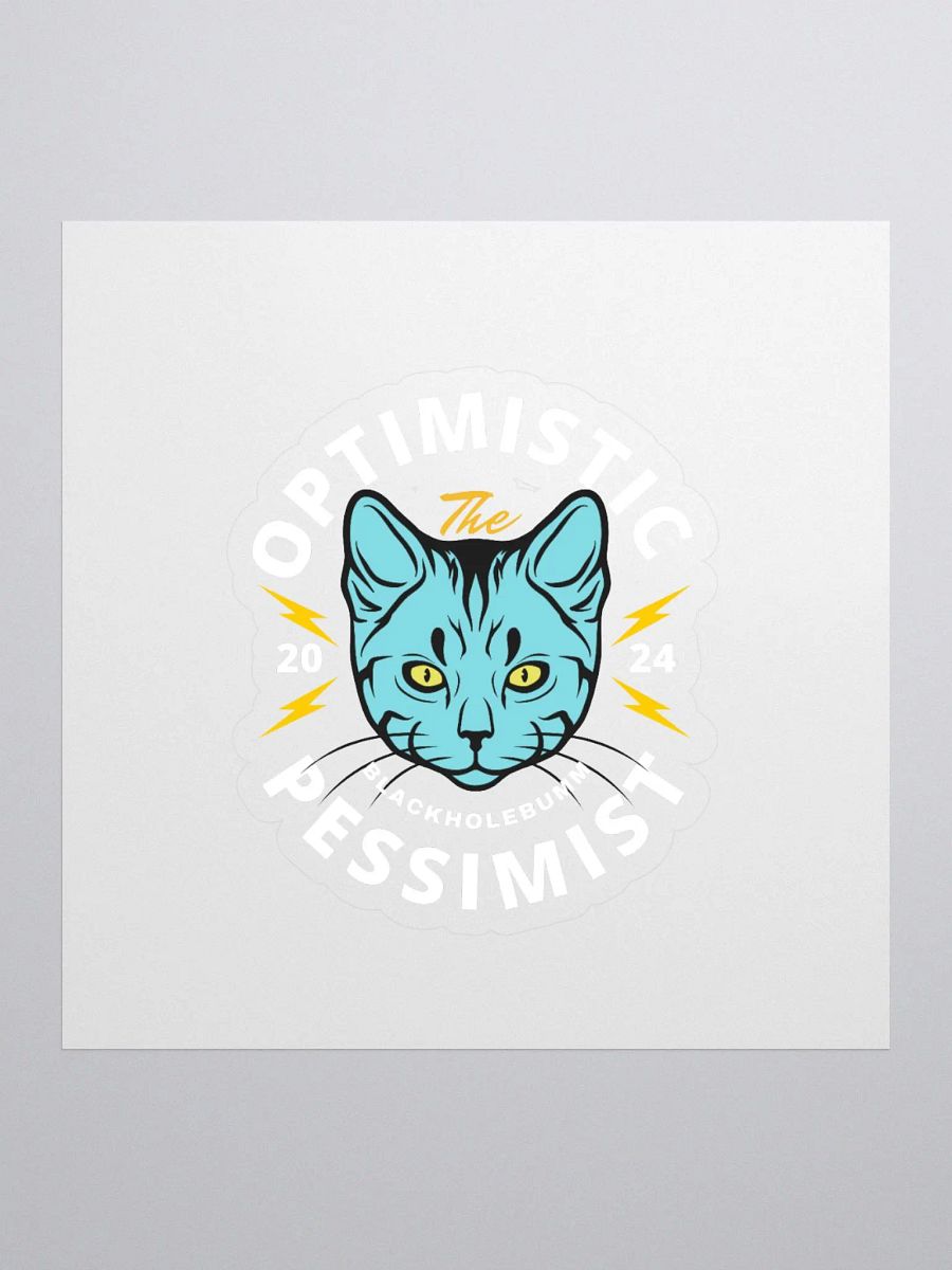 The Optimistic Pessimist sticker product image (1)