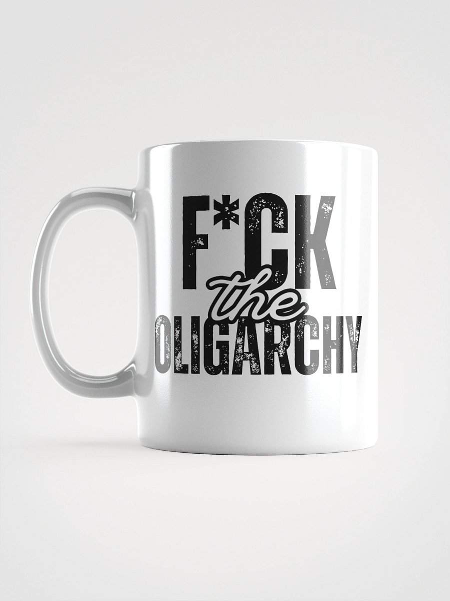 F*ck the Oligarchy: White Glossy Mug product image (17)
