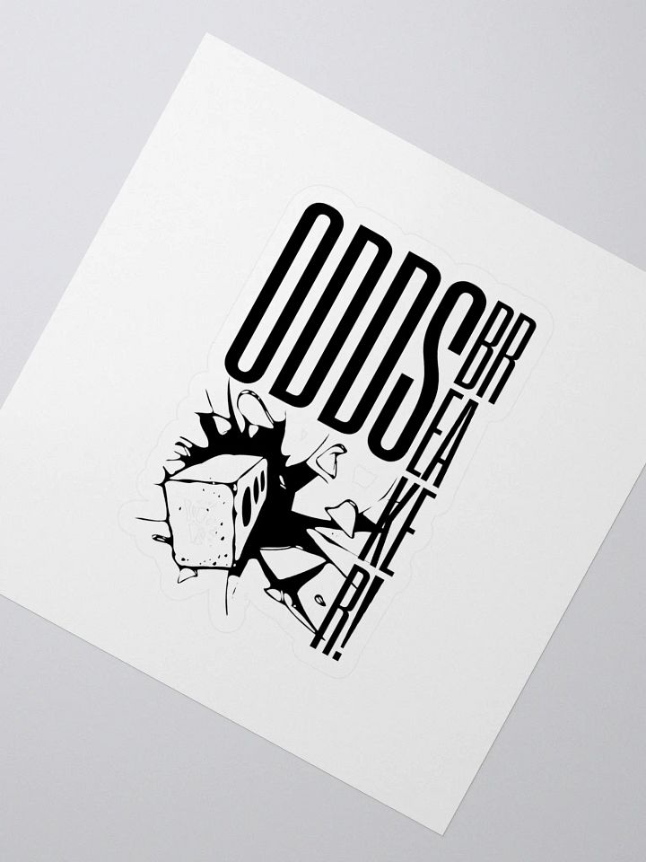 "Odd Breaker" kiss cut sticker product image (2)