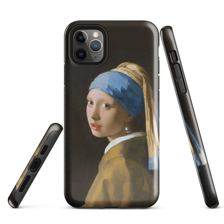 Girl with a Pearl Earring iPhone® Tough Case product image (5)