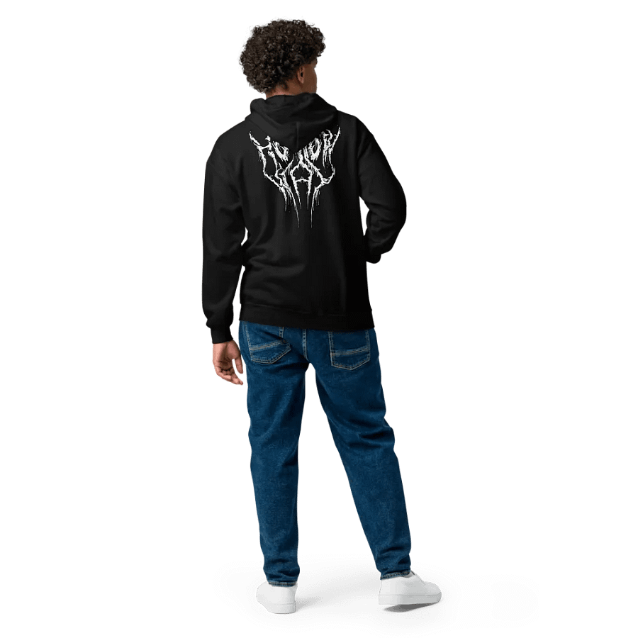 HOLLOWxWAY HOLLOW Heart Zip-Up Hoodie product image (8)