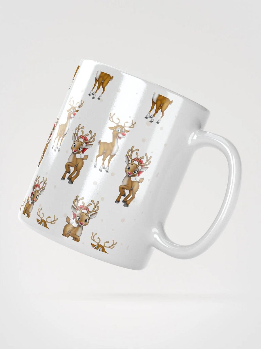 Reindeer Patterns And Snow White Mug product image (4)