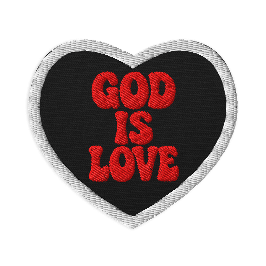 Divine Love Embroidered Patch product image (1)
