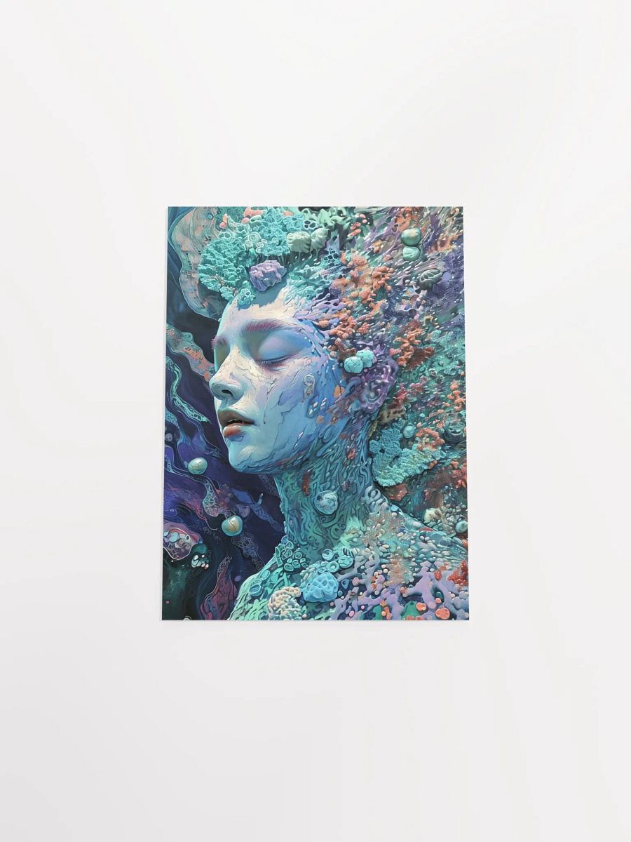 Coral Fusion: Surreal Matte Poster product image (7)