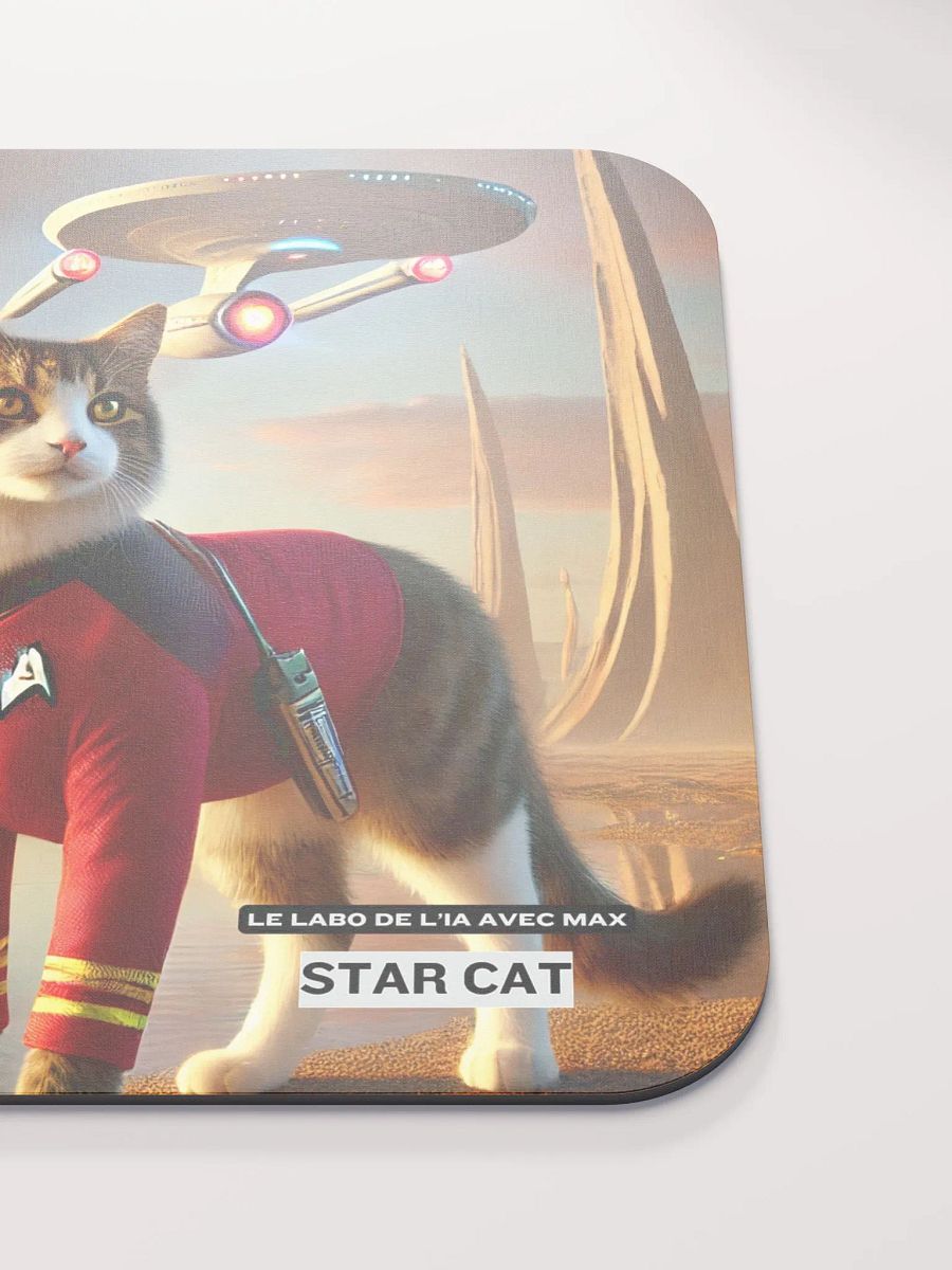 Classic Mouse Pad : Star Cat product image (5)