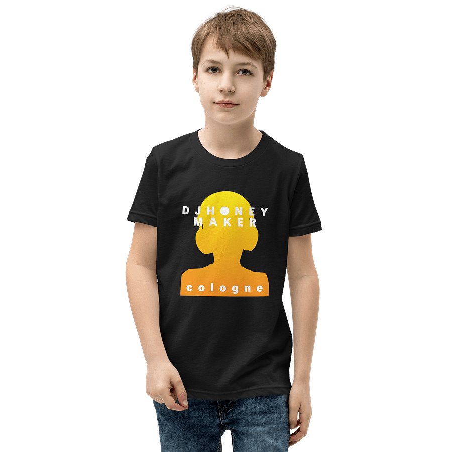 DJHoneyMaker Cologne Youth Short Sleeve T-Shirt product image (1)