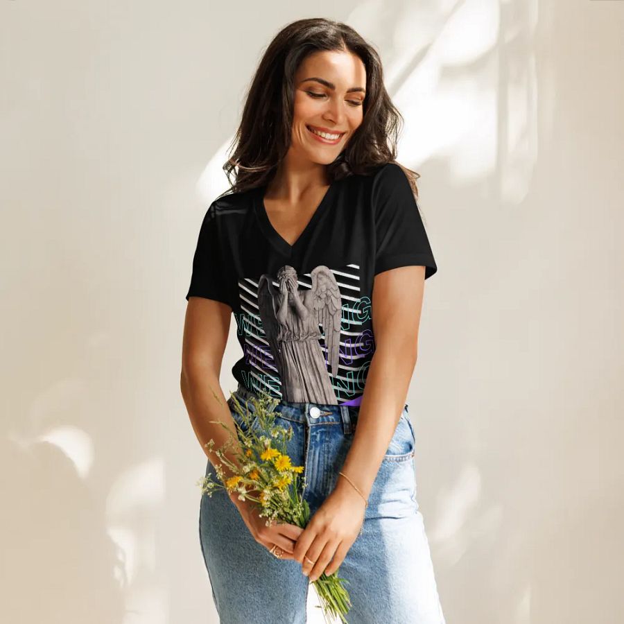 W Angel V-Neck Tee product image (11)