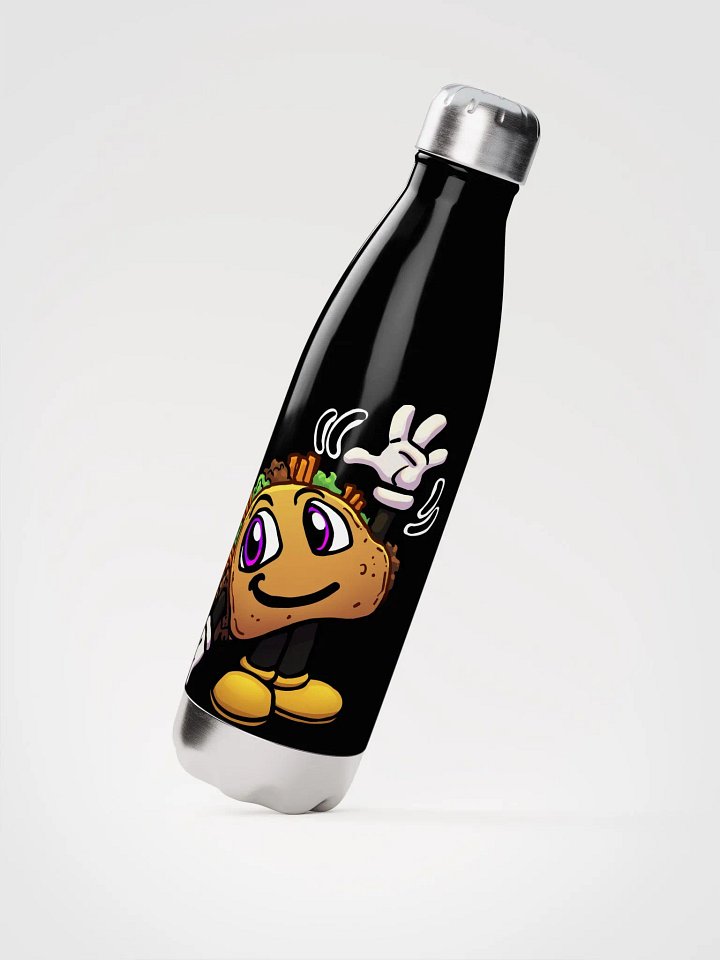 Waving Taco Stainless steel water bottle product image (2)