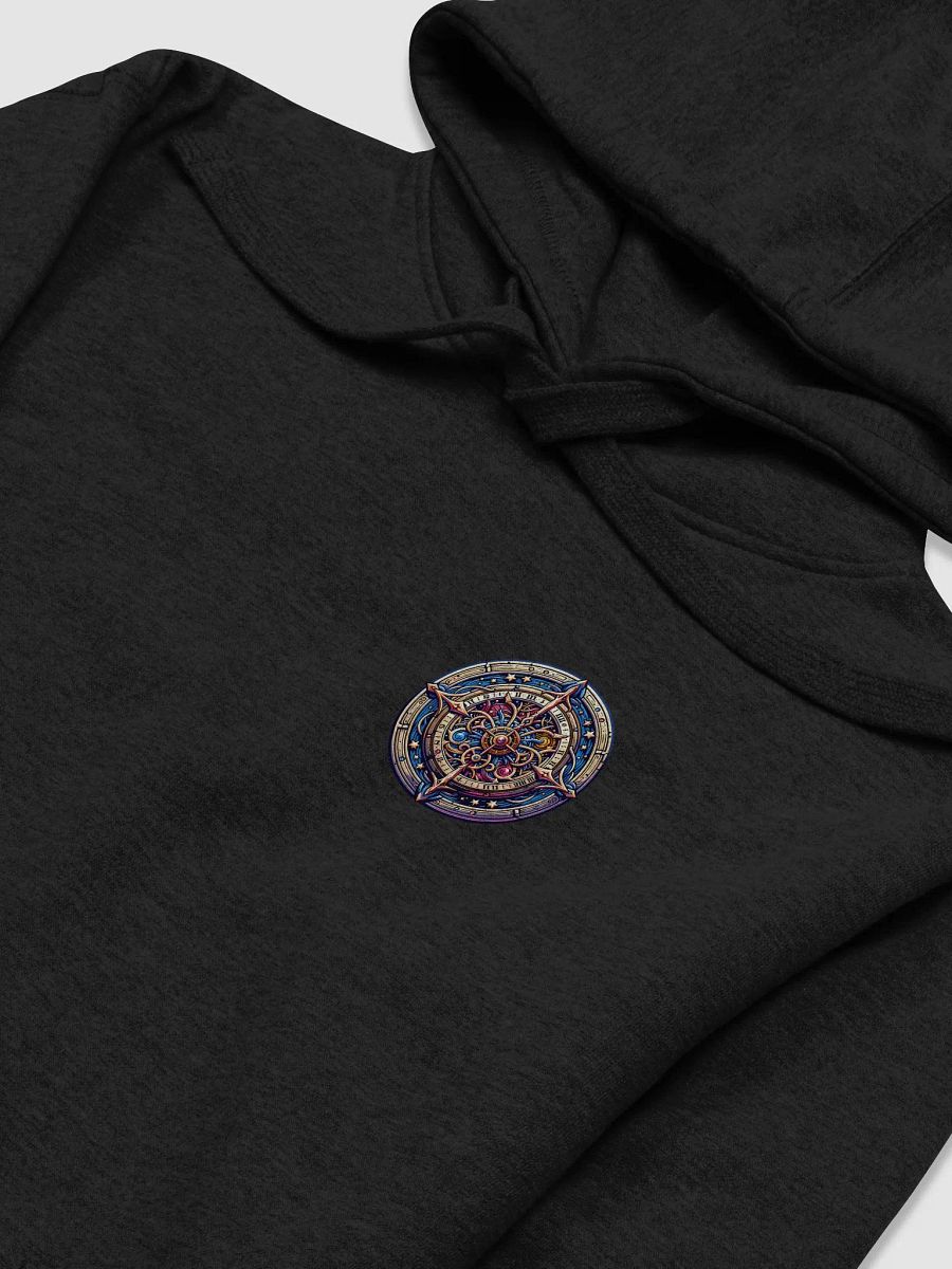 Arcane Clock and Mage Tower Hoodie – Mystical Elegance and Timeless Power 🕰️✨ product image (16)
