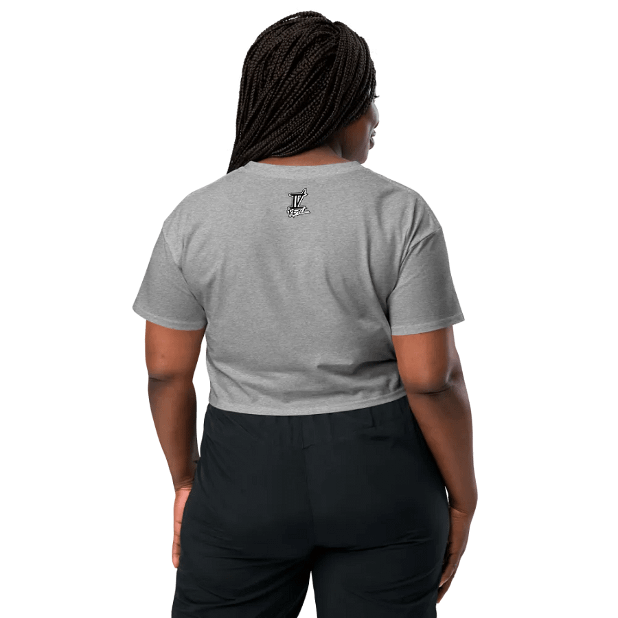 Standing Girl Bear AS Color Women's Crop Top product image (2)