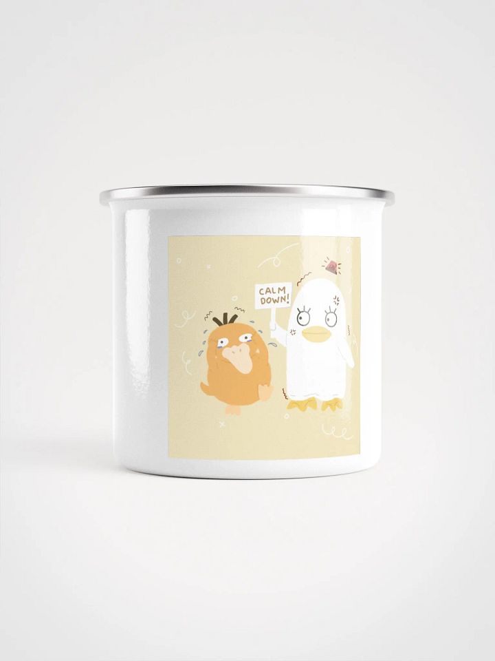 PANIC AND CONFUSED Enamel Mug product image (1)
