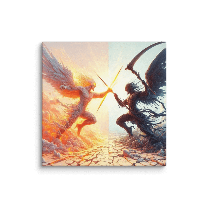 Duel of Light and Darkness Canvas product image (39)