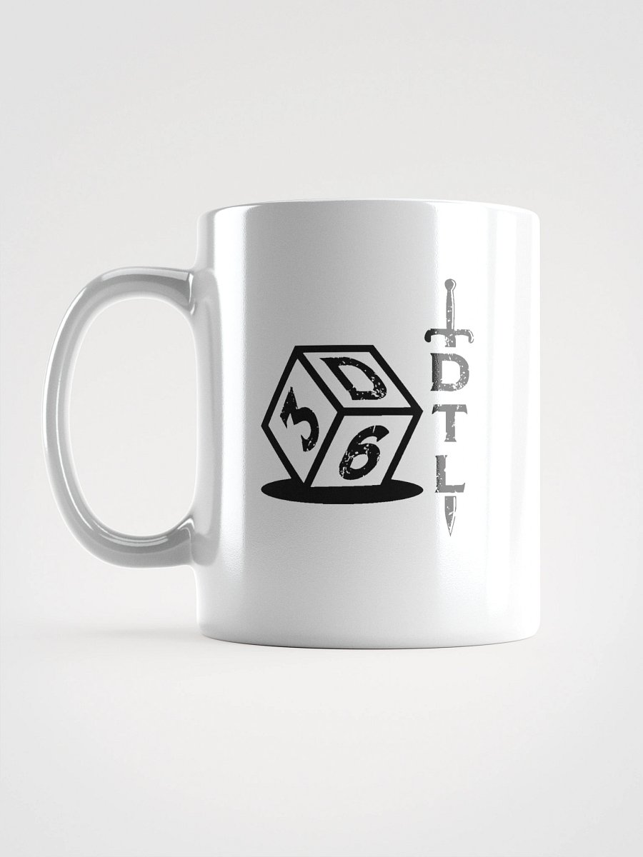 3d6 DTL Vertical Logo on Light Mug product image (17)