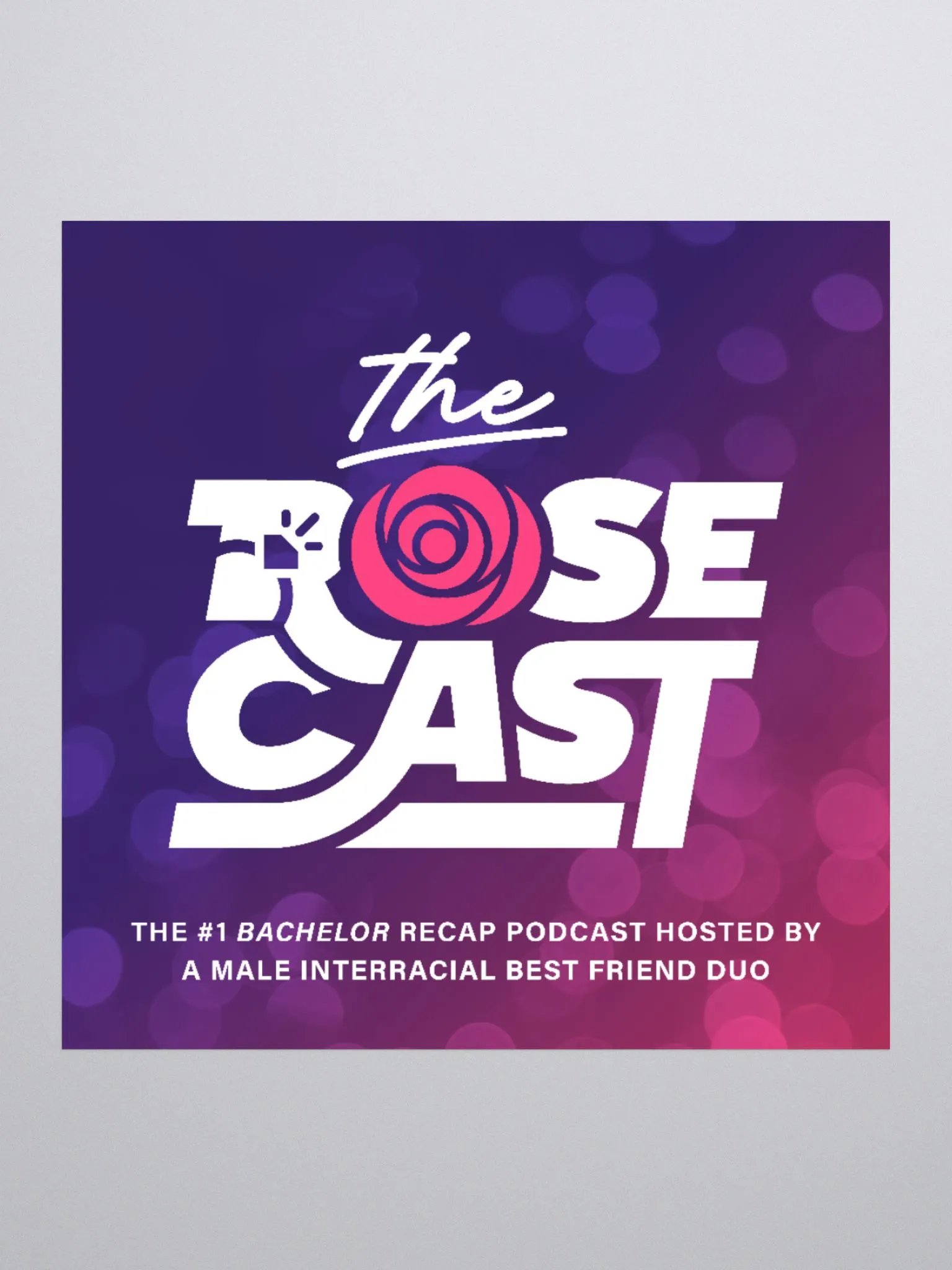 Rosecast Cover Art Sticker product image (2)