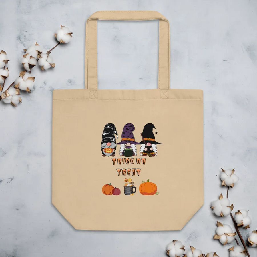 Trick Or Treat Organic Cotton Twill Tote product image (5)