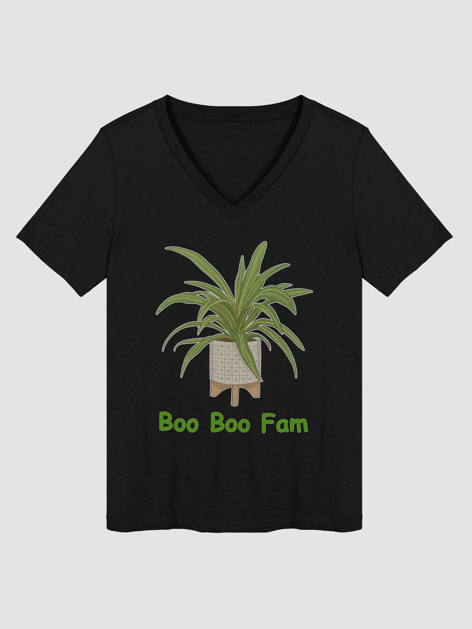 Women's Boo Boo Fam V Neck Tee Shirt product image (1)