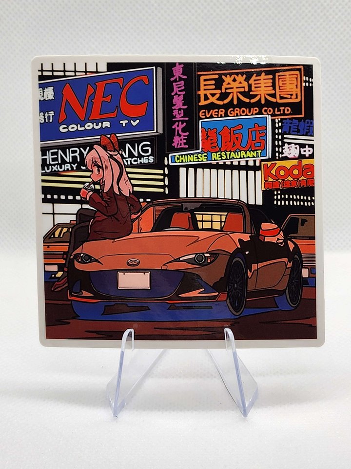Augi Miata Neon City Sticker product image (1)