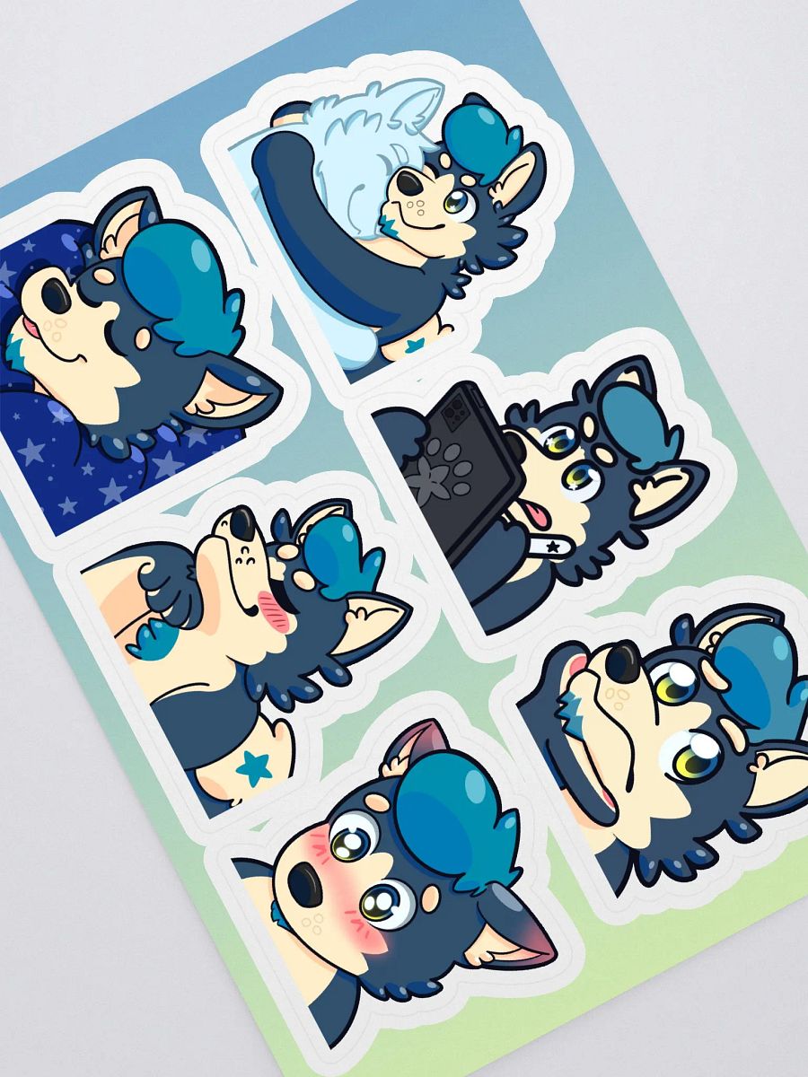 GalexShiba Emote Sticker Pack 2 product image (2)