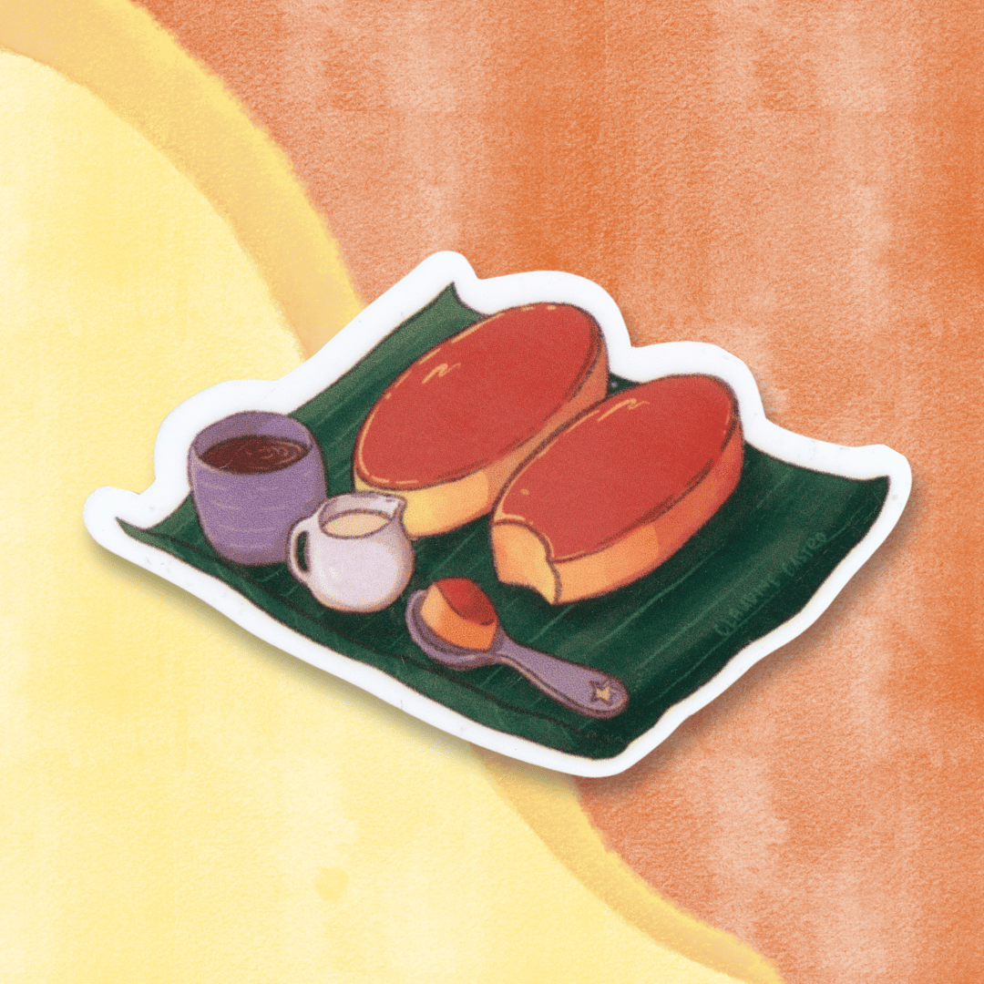 Leche Flan Waterproof Vinyl Sticker product image (1)