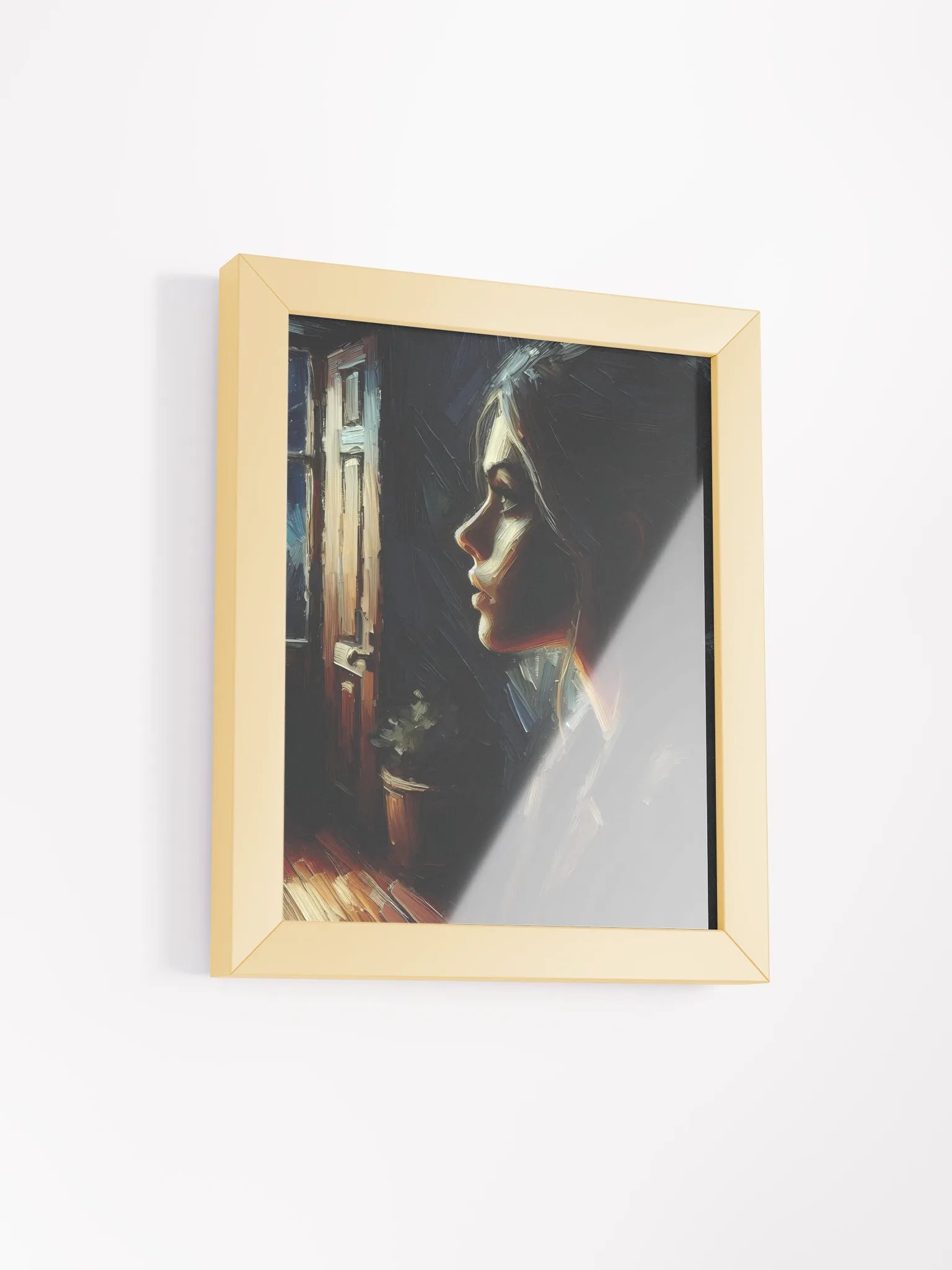 Woman Art Frame | Woman Painting | Girl Frame | Painting #A2 product image (39)