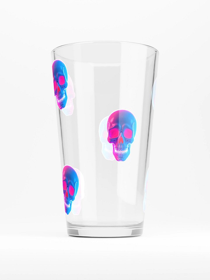 Andromeda Siren Halloween Skull Beer Glass product image (2)