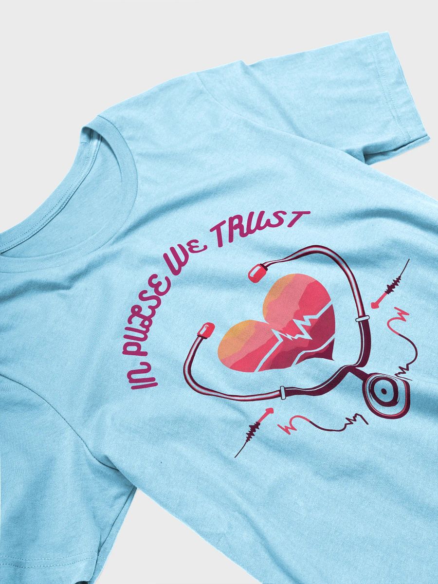Trust Your Pulse Heart Print t-shirt product image (20)