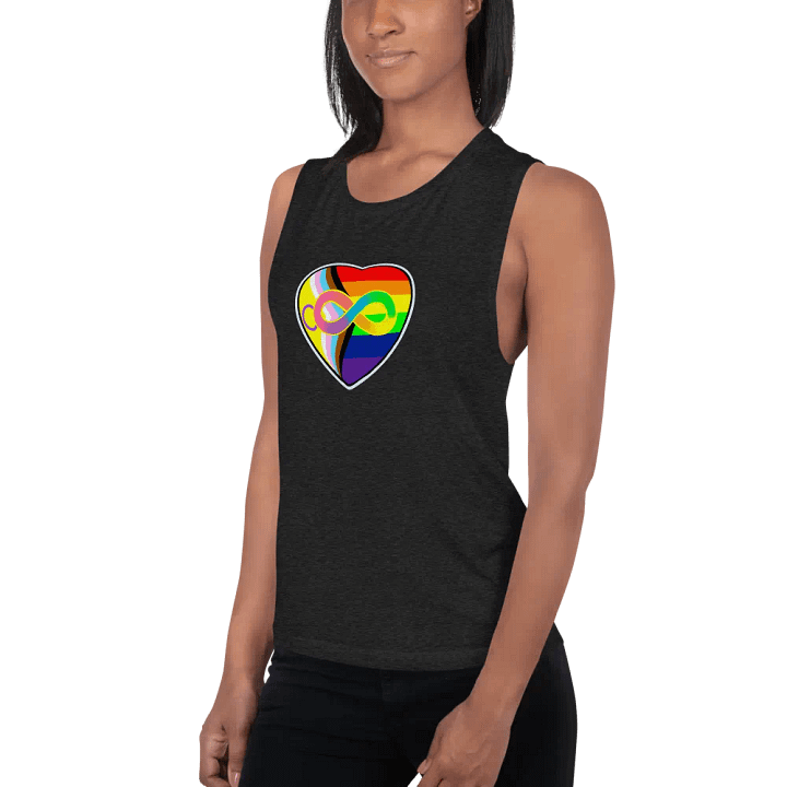 LGBTQIA+ & Autistic Pride Heart product image (2)