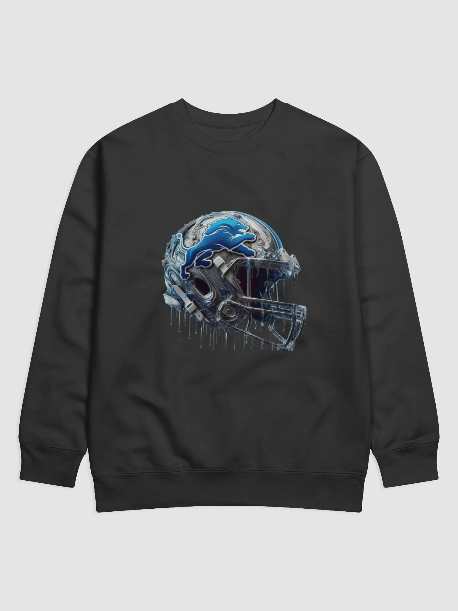 Frozen Fury Football Helmet Sweatshirt product image (1)