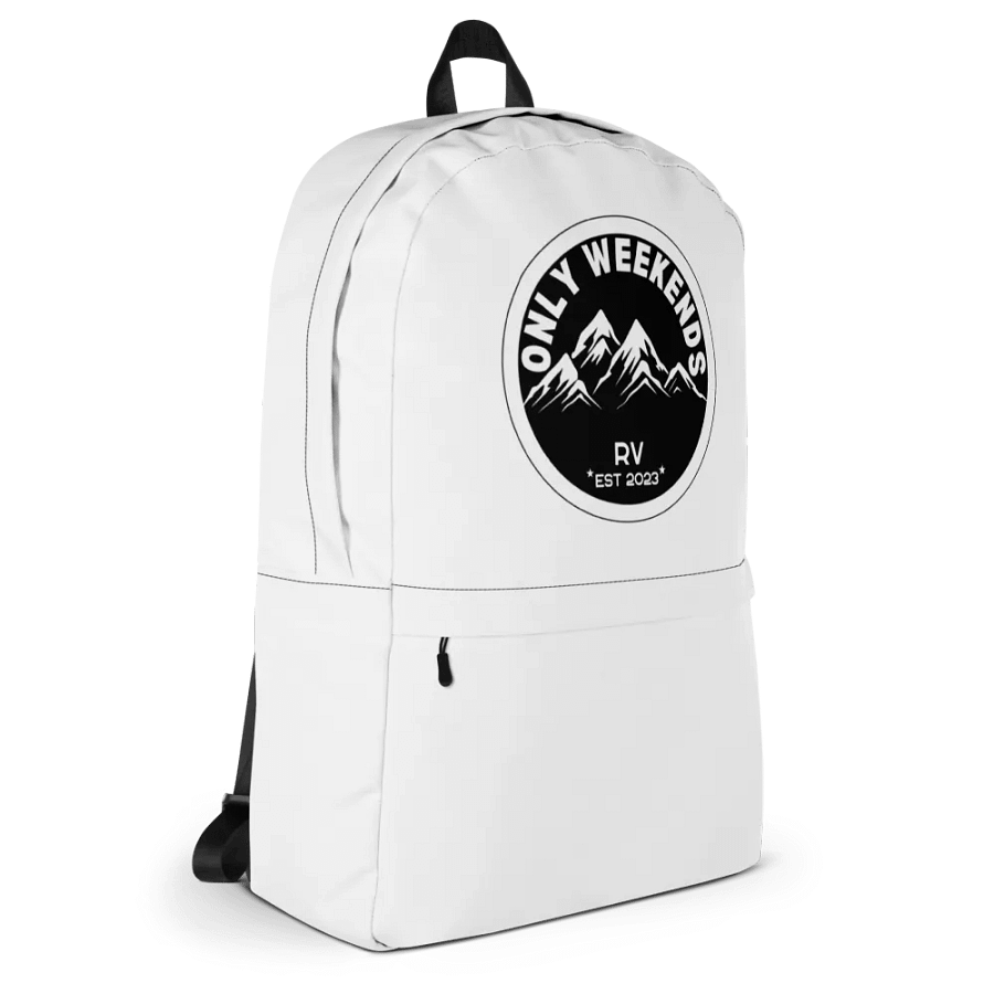Only Weekends RV logo Backpack product image (6)
