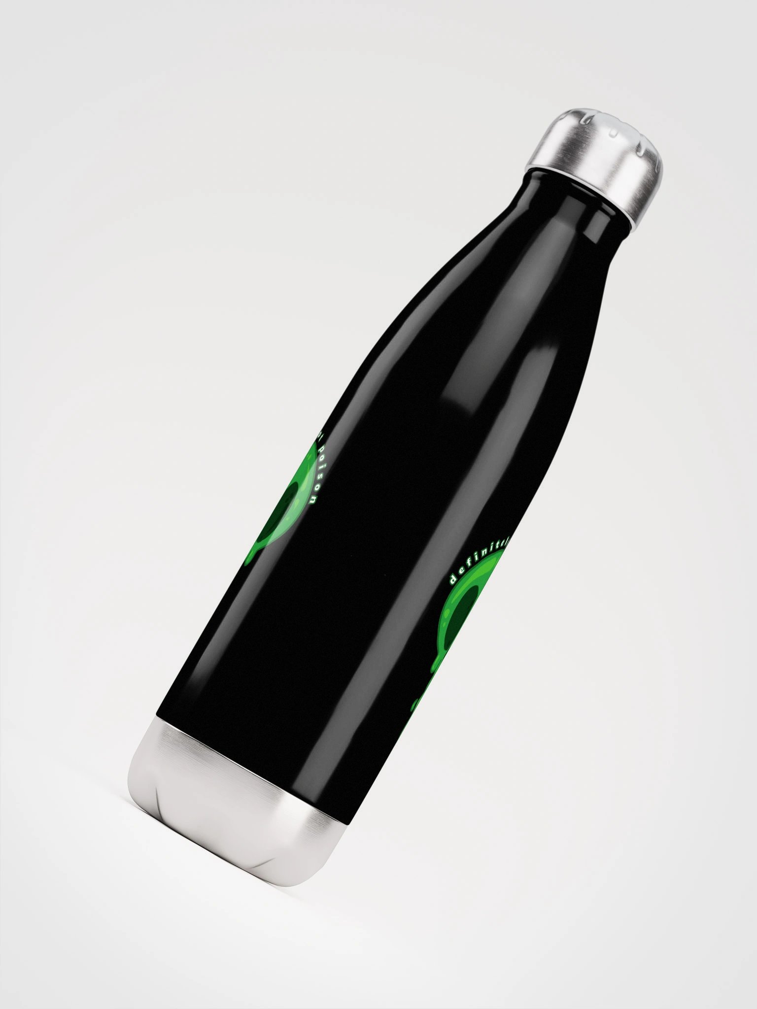 Definitely Not Poison - Water Bottle [Stainless Steel] product image (4)