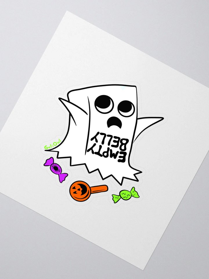 Candy Bag Ghost Sticker product image (5)
