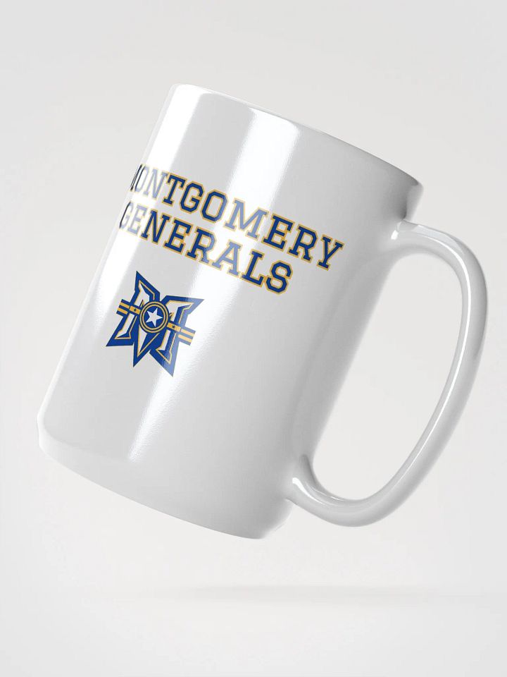 Montgomery Generals All-White Coffee Mug product image (2)