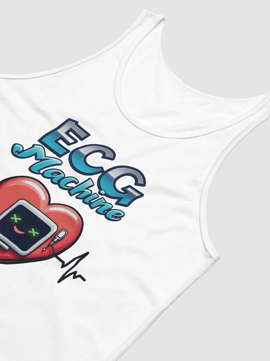 Smiling Heart ECG - Premium Tank Top product image (21)