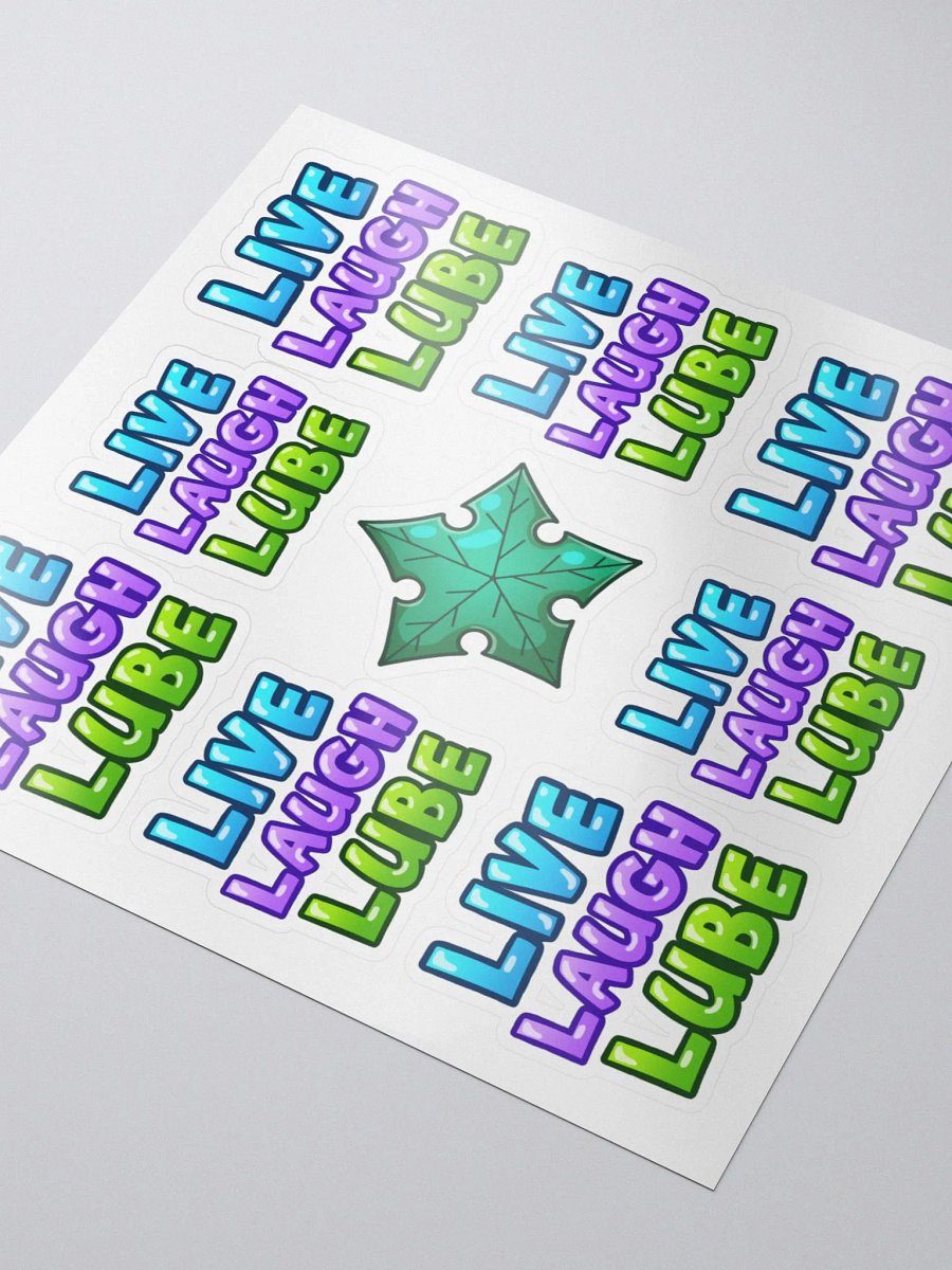 Live Laugh Lube Stickers product image (3)