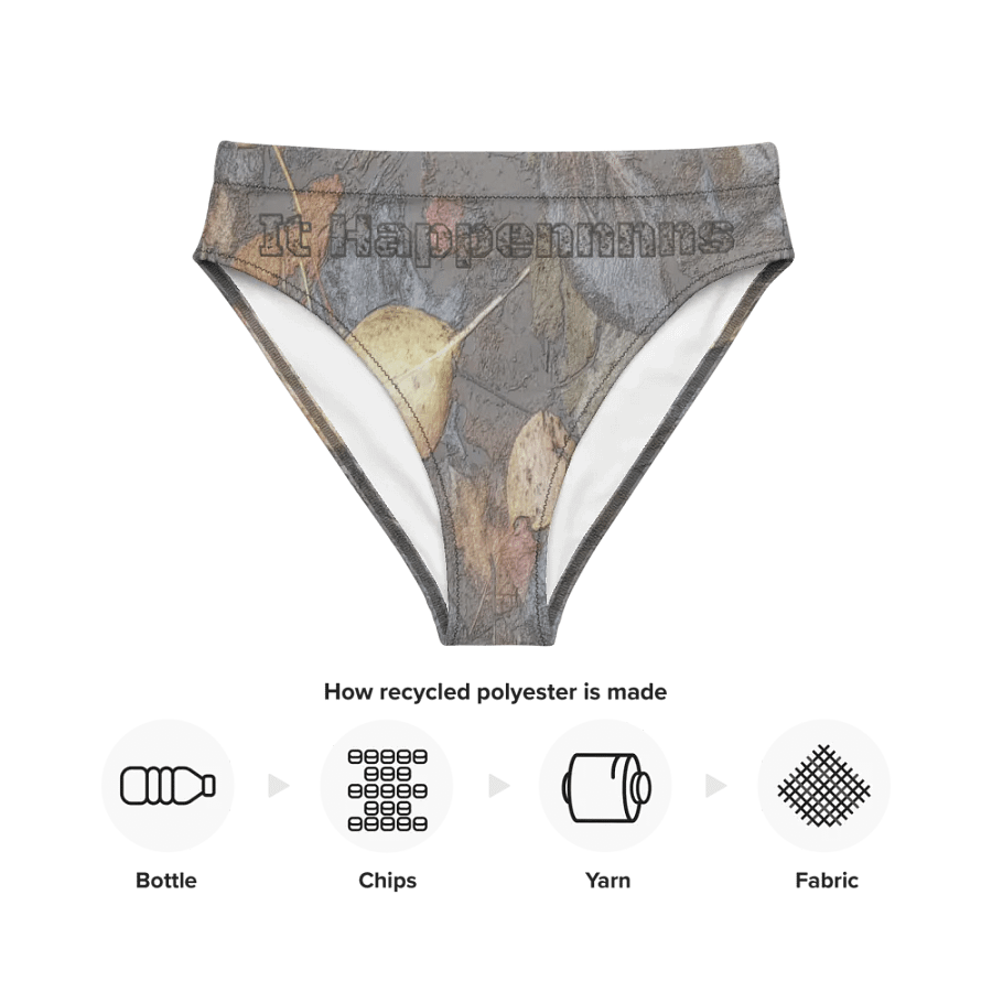 Recycled High Waisted Bikini Bottom - MossyOak - It Happennnns Camo product image (12)