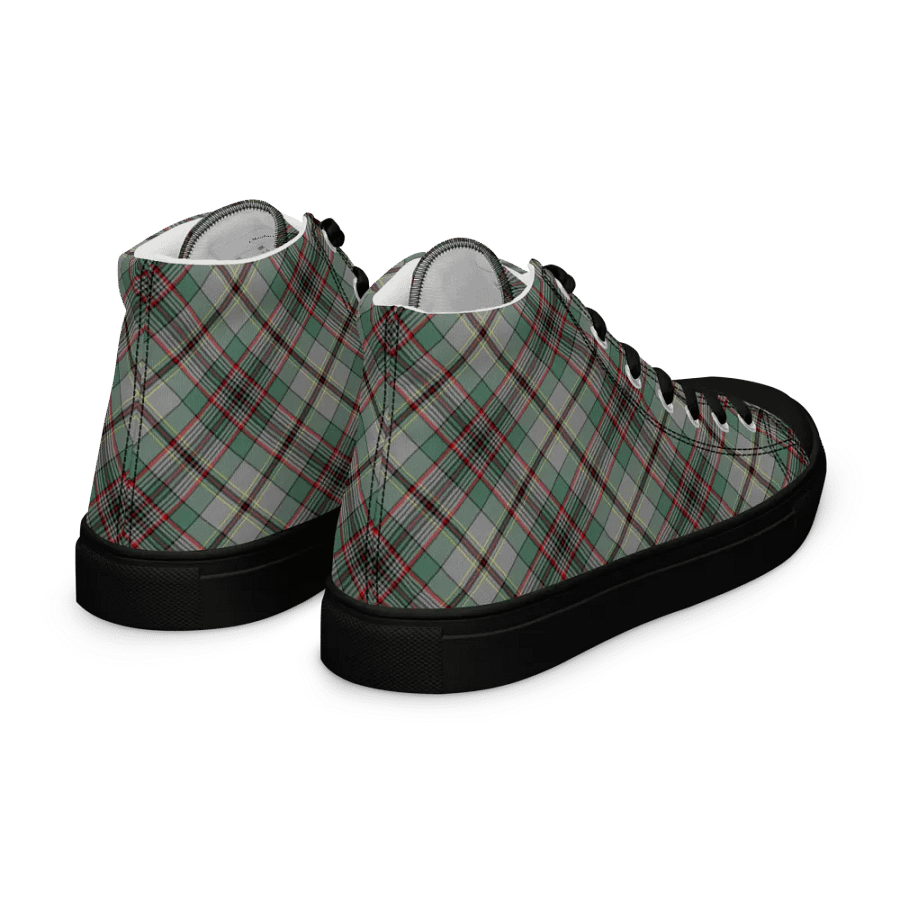 Craig Tartan Men's High Top Shoes product image (9)