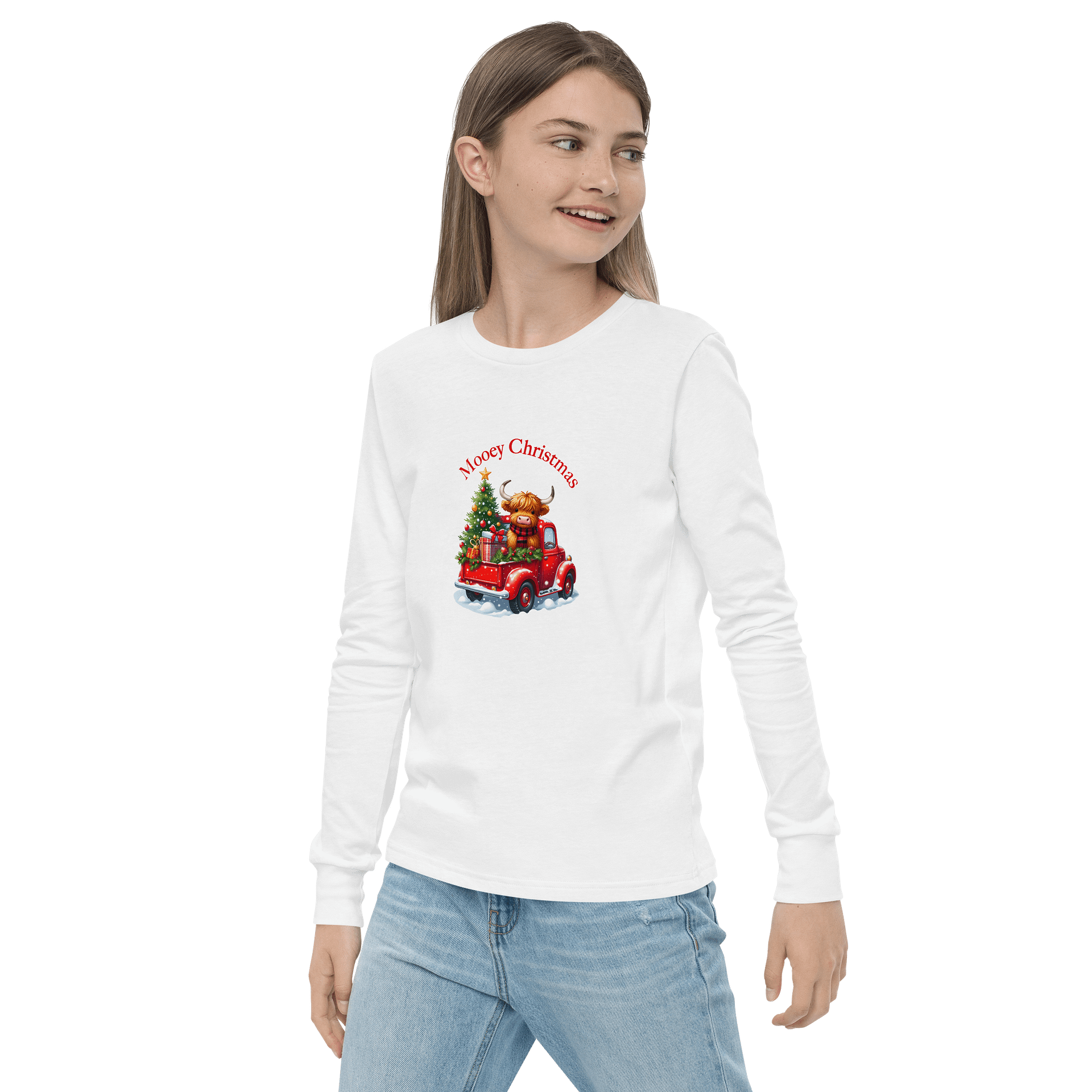 Mooey Christmas Kids' Long Sleeve Tee product image (3)