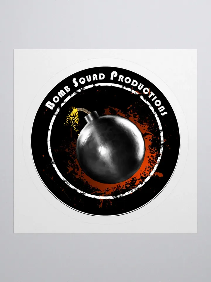 Bomb Squad Productions Logo Sticker product image (1)