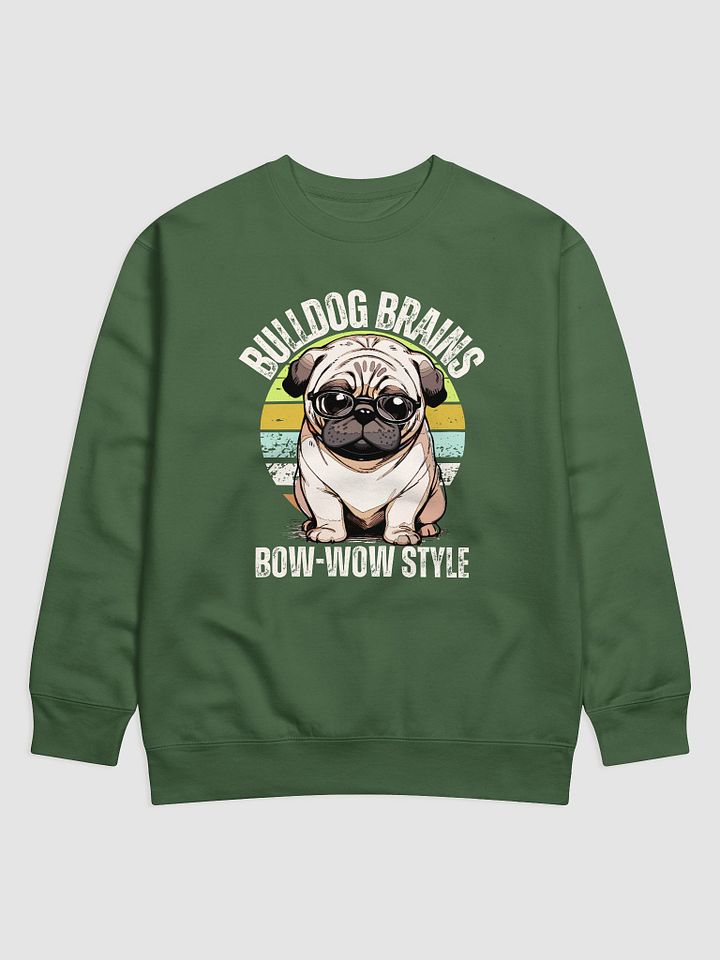 Brainy Bulldog Sweatshirt product image (2)