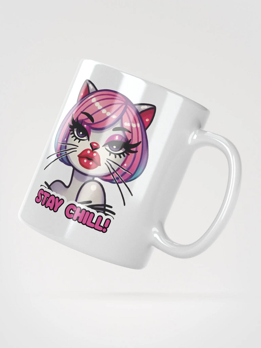 Stay Chill! White Glossy Mug product image (4)