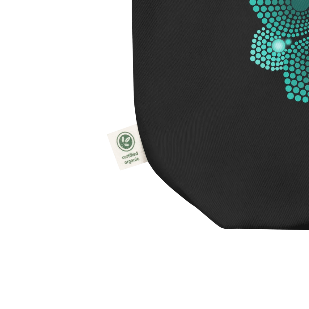 Turquoise Dot Mandala Eco-Friendly Tote Bag product image (5)