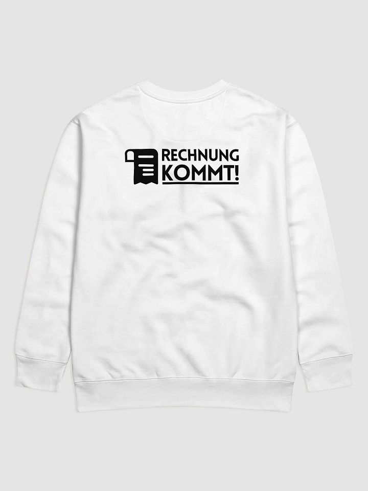 Rechnung kommt (Weiß) - Premium Sweater product image (1)