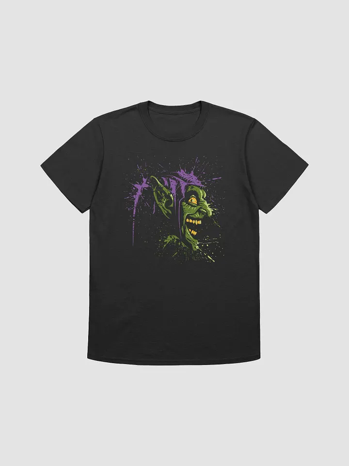 Playful Green Face Unisex Tee product image (1)