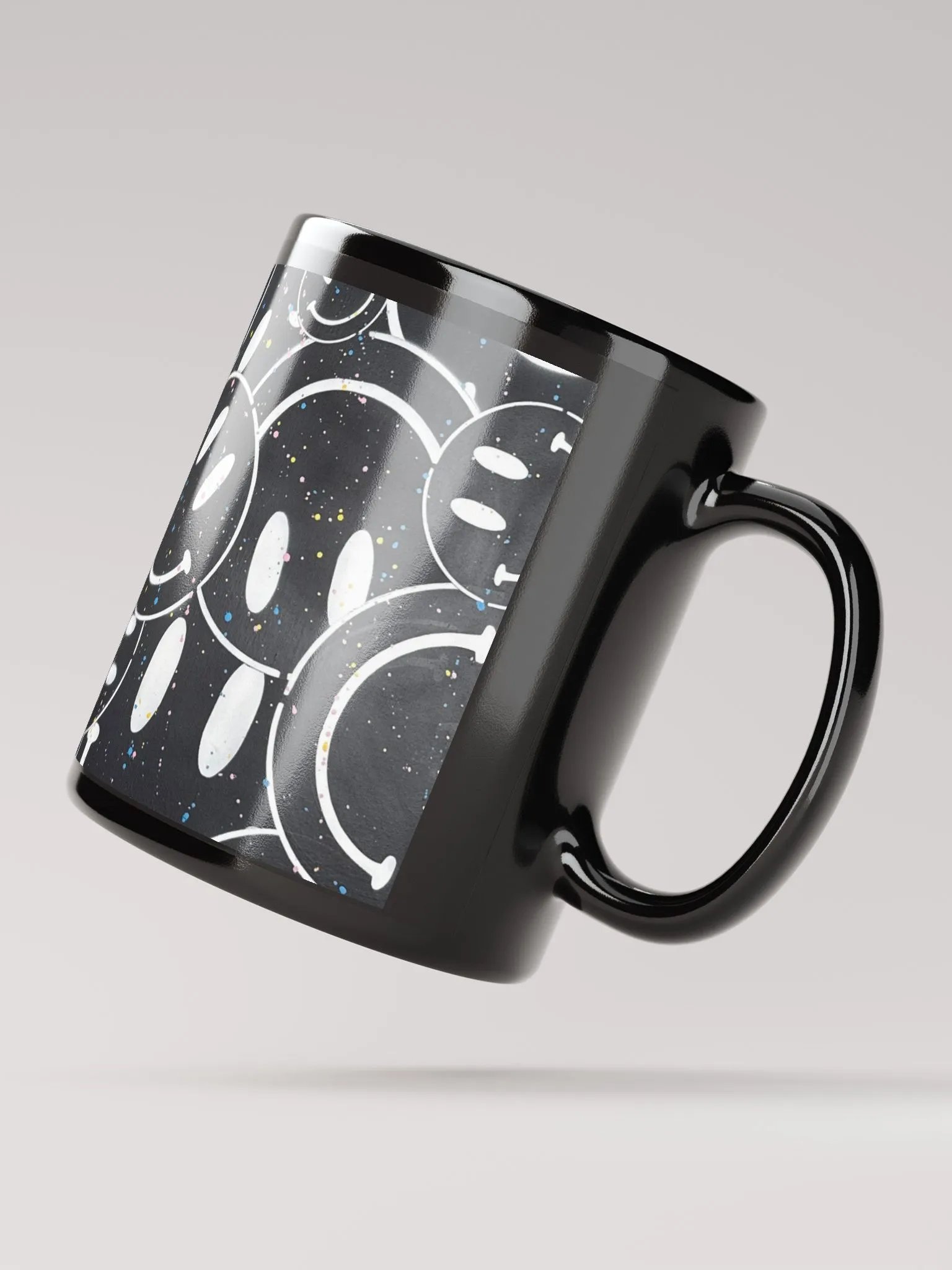Black Smiley Mug product image (3)