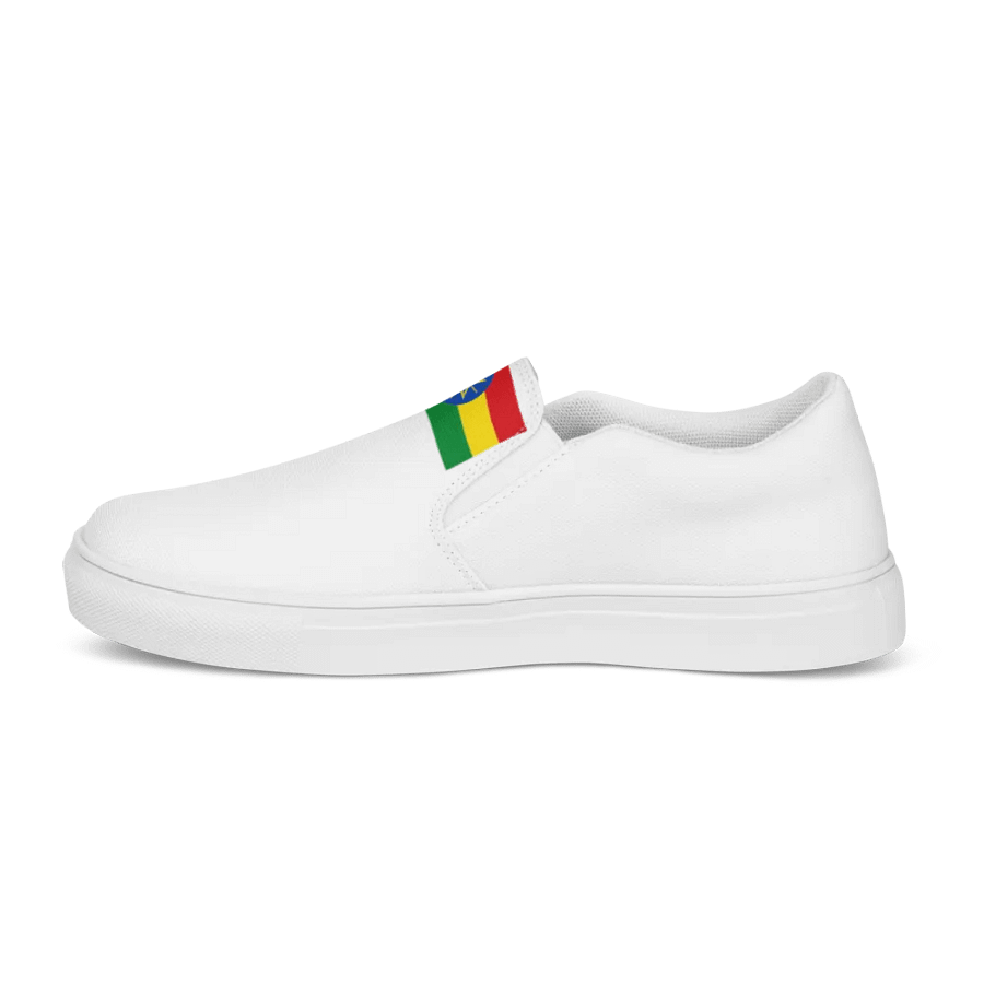 Ethiopian-Starlight Flag Women's Slip-Ons product image (9)