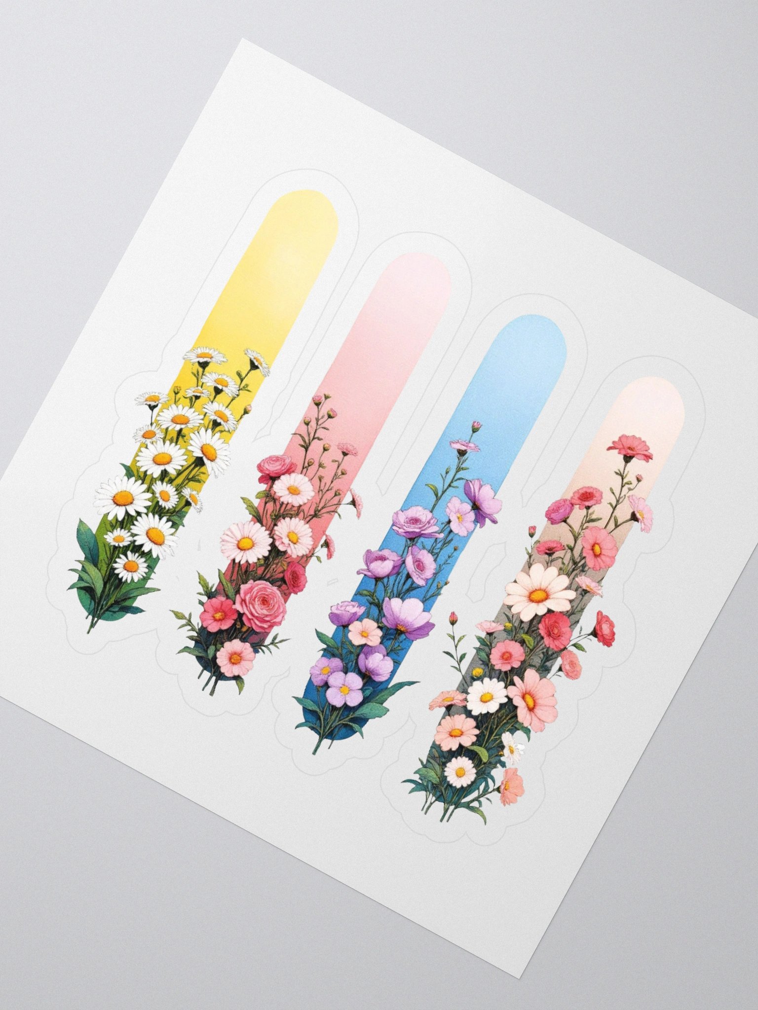 April Floral Fantasy Kiss Cut Stickers product image (2)
