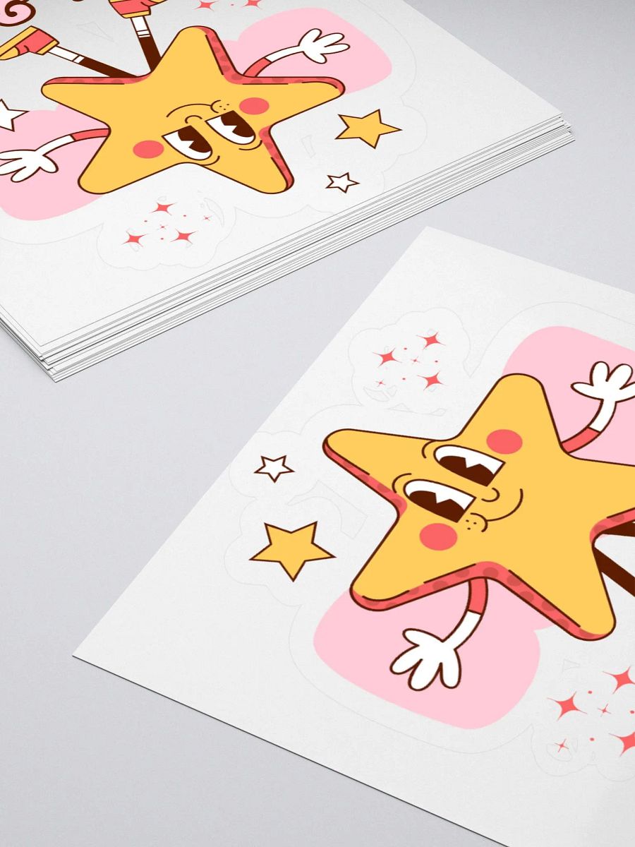 Rebel Star Kiss Cut Stickers product image (11)