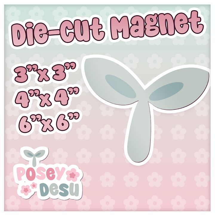 Sprout Die-Cut Magnet product image (1)