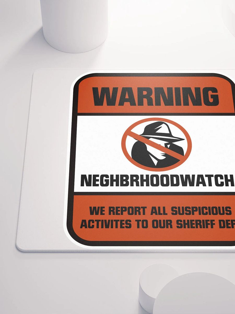 Neghbrhoodwatch Mouse pad product image (6)
