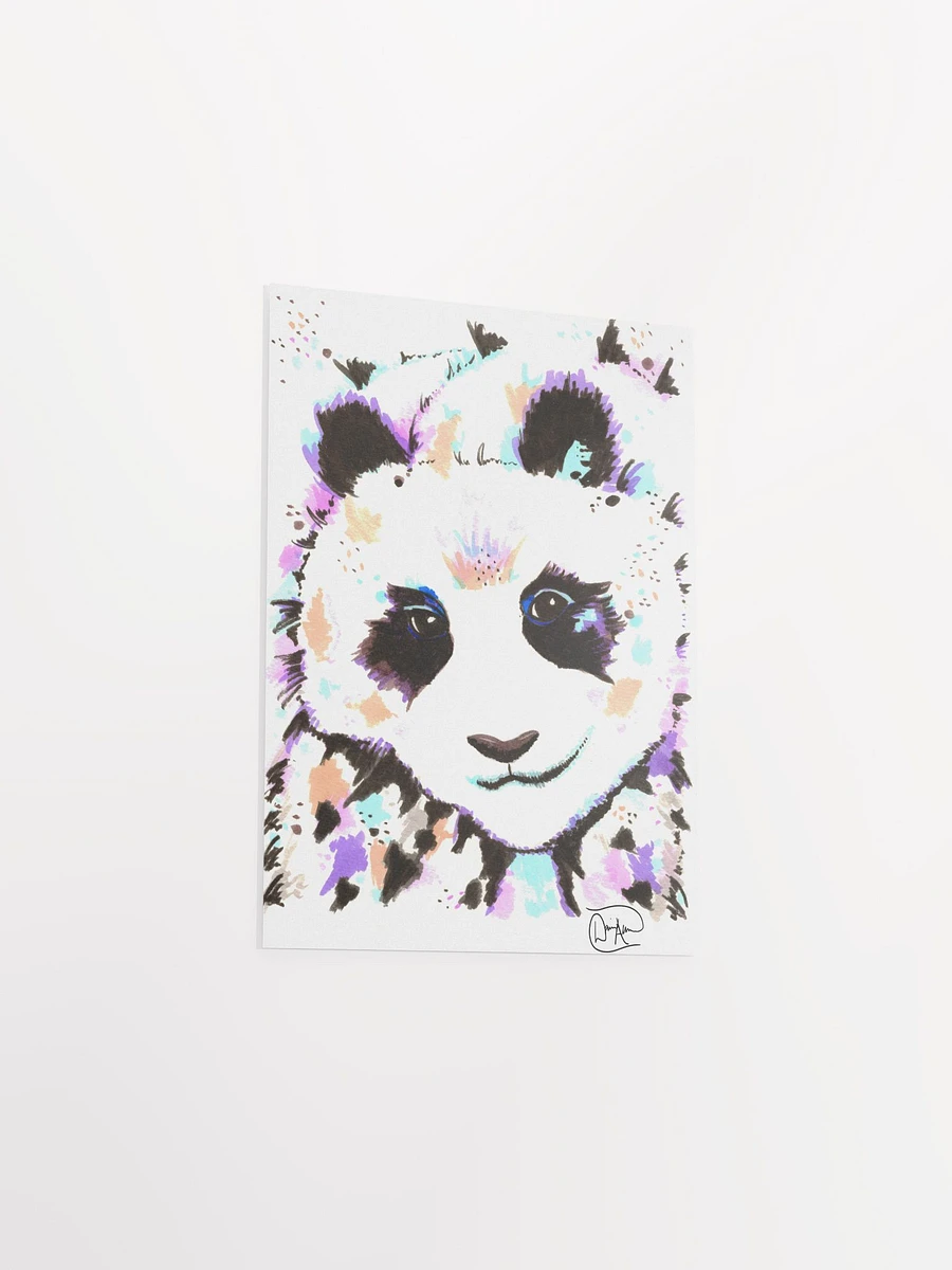 Chaos Panda Watercolour Print product image (3)